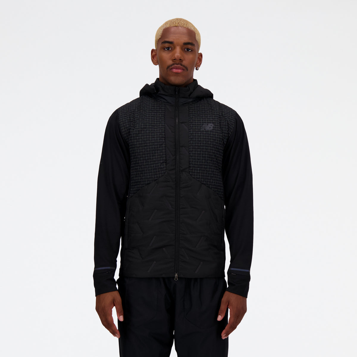 Men's Impact Run Luminous Heat Jacket (BK - Black) — TC Running Co