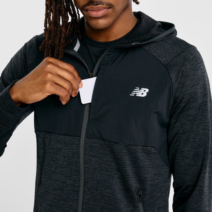 Men's Heat Grid Hoodie (BK - Black)