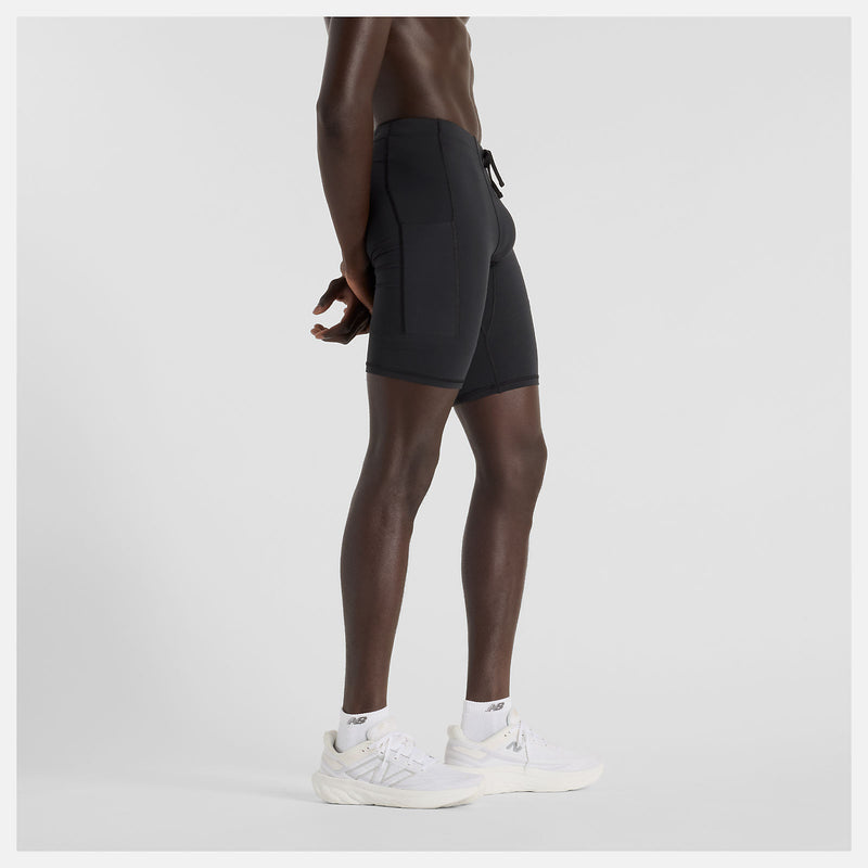 Men's NB Sleek Pocket Half Tight 9" (BK - Black)