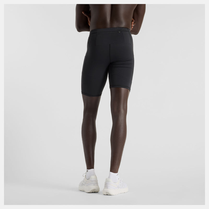 Men's NB Sleek Pocket Half Tight 9" (BK - Black)