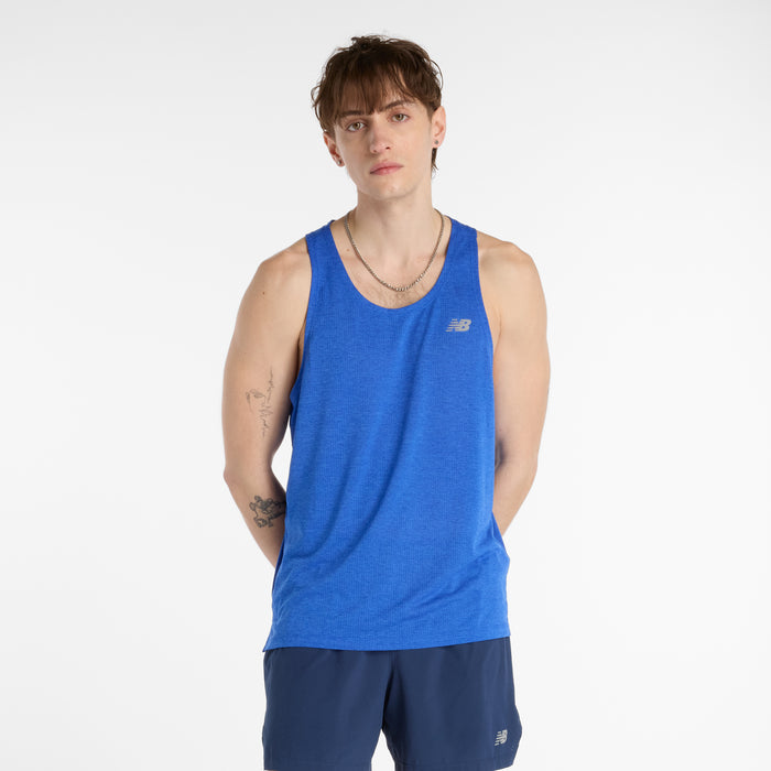 Men's Athletic Tank (BEA - Blue Gemstone Heather)