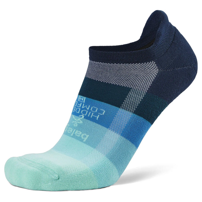 Hidden Comfort Running Socks (Legion Blue/Light Aqua)
