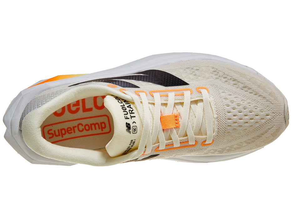 Women's FuelCell SuperComp Trainer v3 (CA - Angora/Hot Mango/Black)