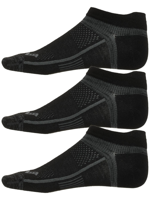 Inferno UltraLight No Show Socks 3-Pack (002 - Black)