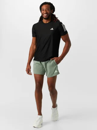 Men's Own The Run Base 5" Short (Silver Green)