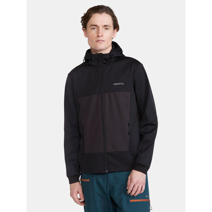 Men's Core Backcountry Hood Jacket (Black/Slate)