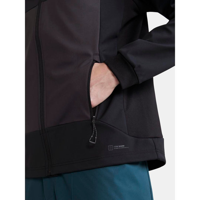 Men's Core Backcountry Hood Jacket (Black/Slate)