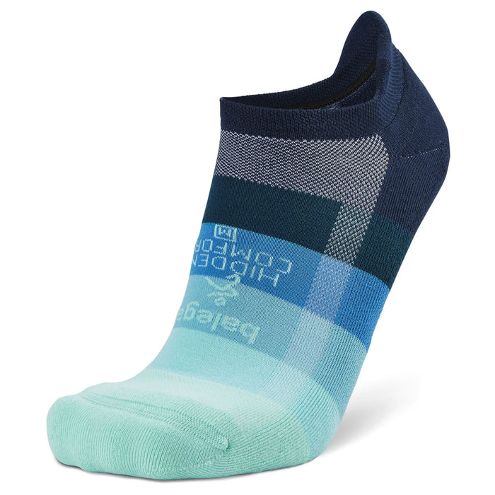 Hidden Comfort Running Socks (Legion Blue/Light Aqua)