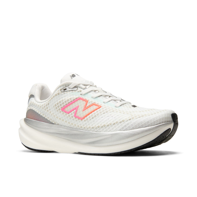 Women's 1080 v15 (9PJ - NB 103 White/Pink Heat/Tangerine Heat)