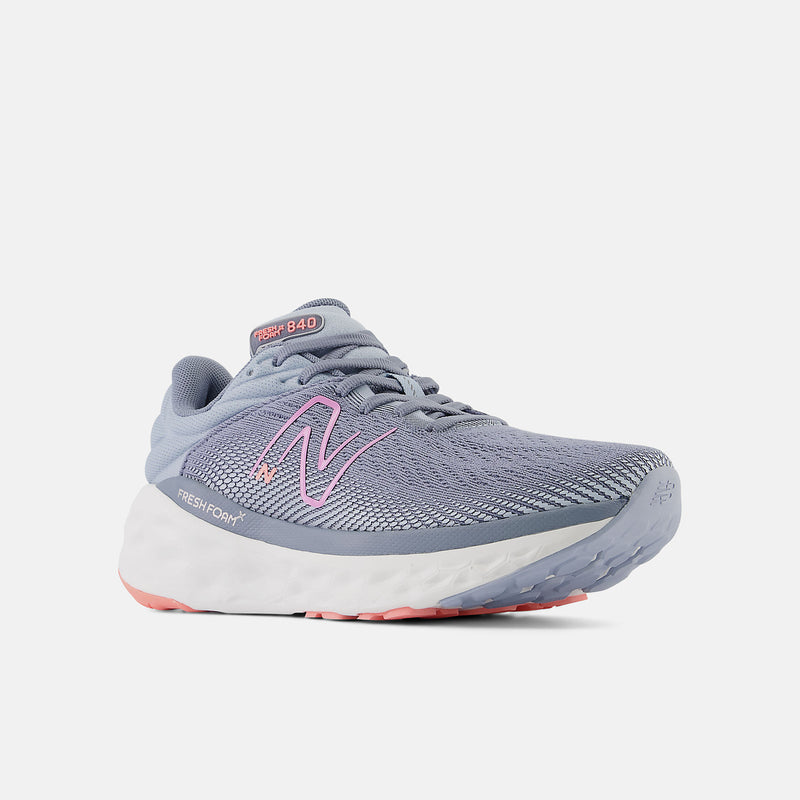 Women's Fresh Foam X 840F v1 (LS - Arctic Grey/Raspberry)