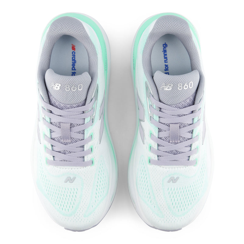 Women's Fresh Foam X 860 v15 (6M1 - Bright Mint/White)