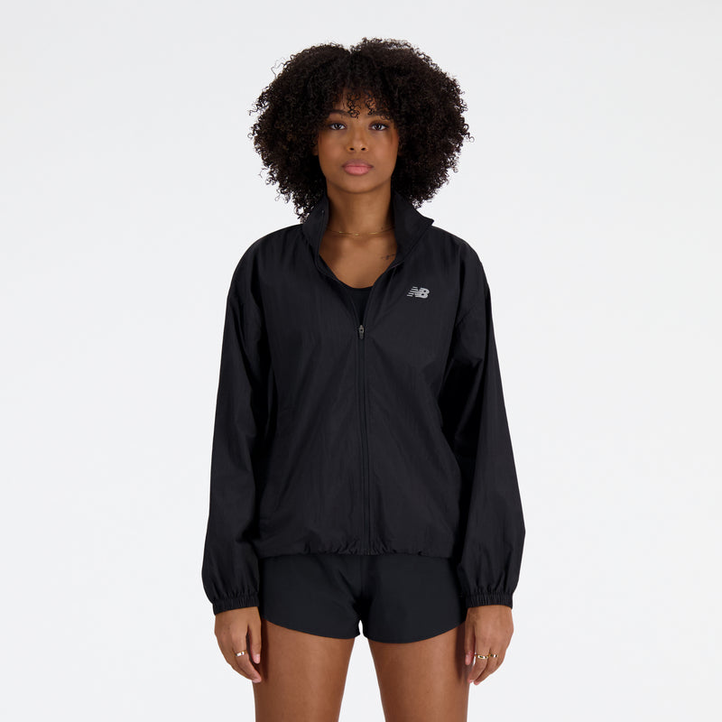 Women's Athletics Packable Jacket (BK - Black)