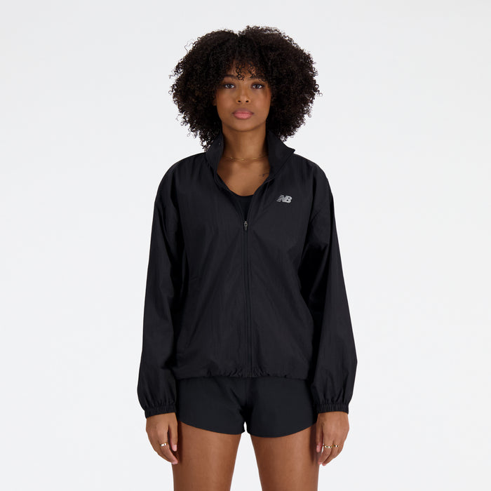 Women's Athletics Packable Jacket (BK - Black)