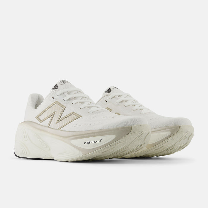 Women's Fresh Foam X More v5 (LW - White/Sea Salt/Light Gold Metallic)