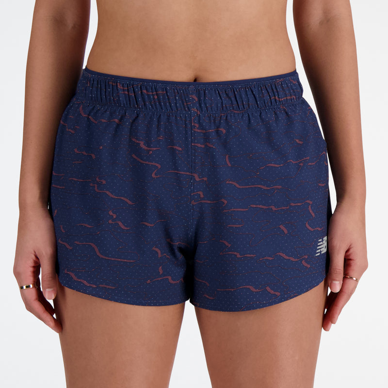 Women’s RC Printed Short 3” (NML - Navy/Multi)