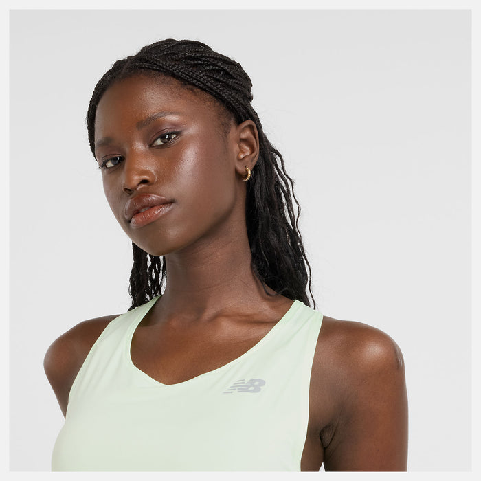 Women's Race Day Singlet (MEW - Melon Water)