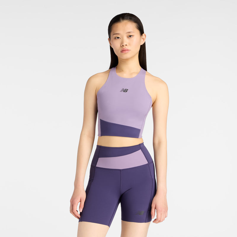 Women's RC Elite Storage Crop Tank (AA5 - Candied Violet)