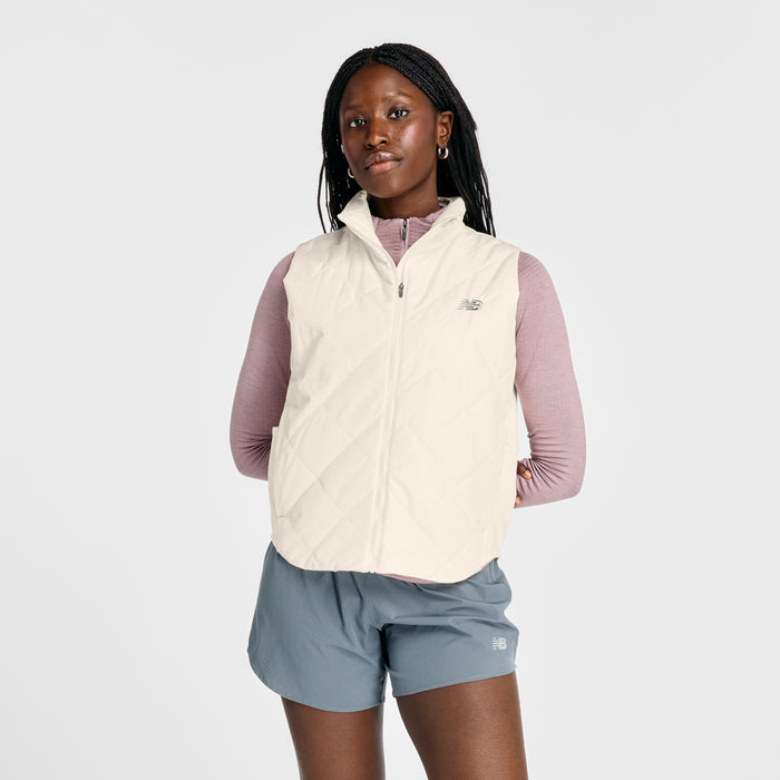 Women's Quilted Vest (LIN - Linen)