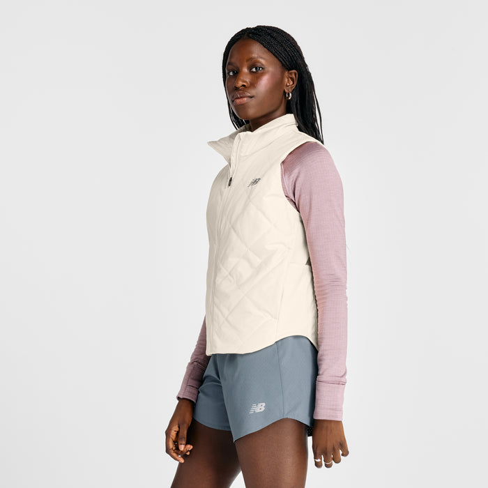 Women's Quilted Vest (LIN - Linen)