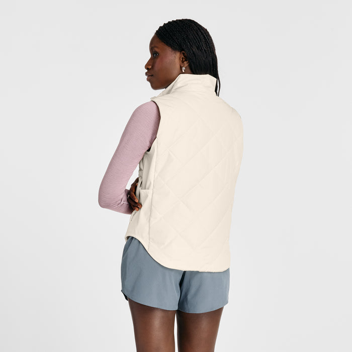 Women's Quilted Vest (LIN - Linen)