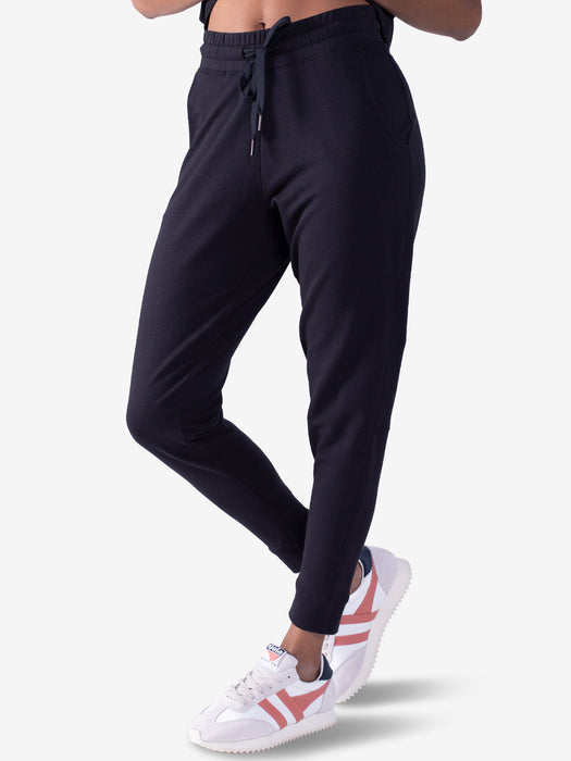 New Balance Women's NB Essentials Wide Legged Sweatpant, Black, X