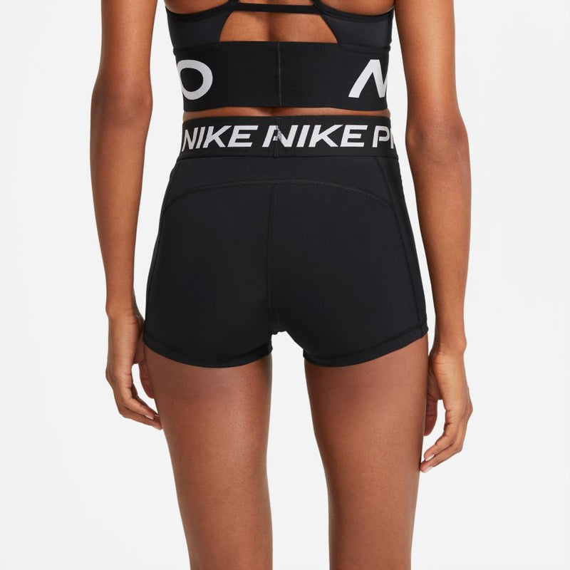 Women's Pro 3" Shorts (010 - Black/White)