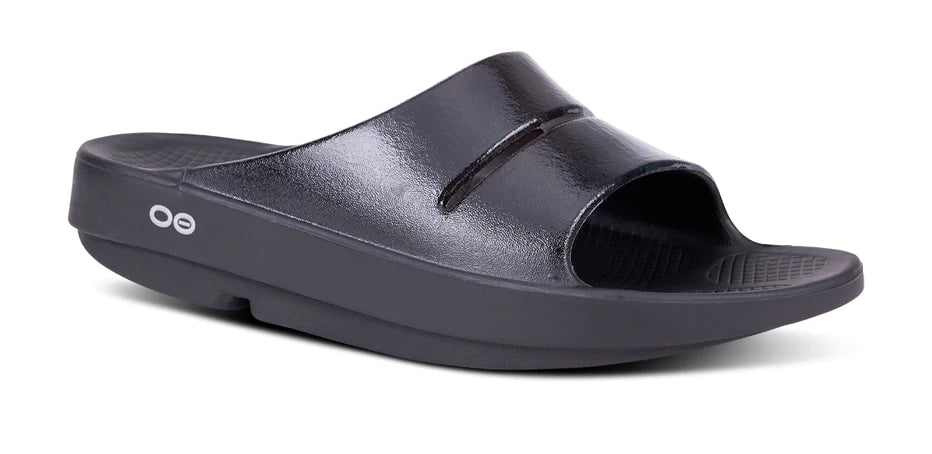 Women’s OOahh Luxe Slide Sandal (Black)