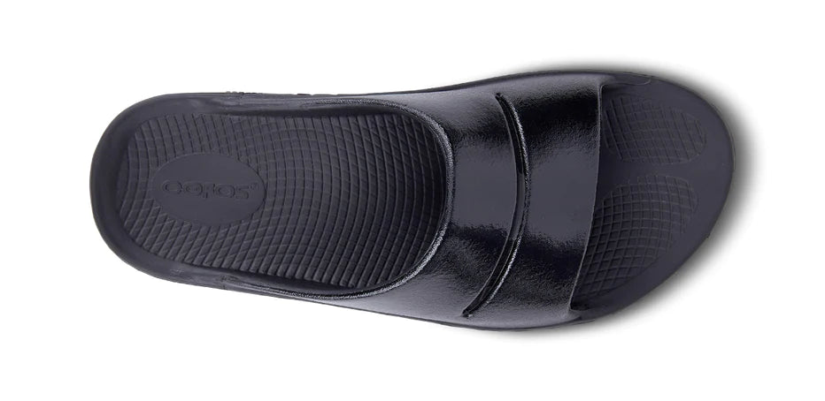 Women’s OOahh Luxe Slide Sandal (Black)