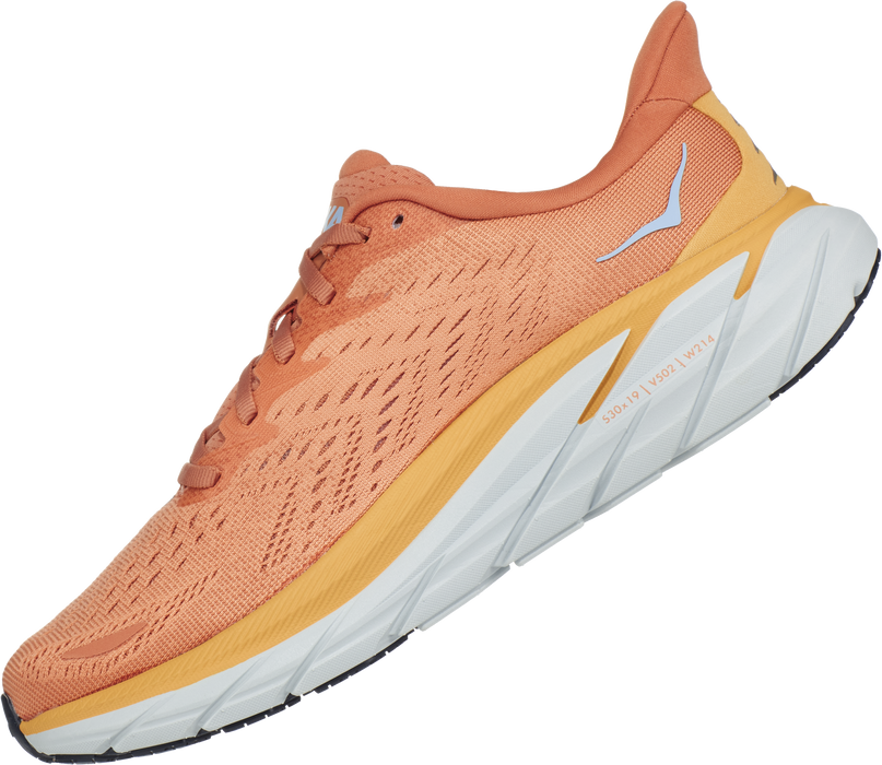 Women's Clifton 8 (SBSCR- Sun Baked/Shell Coral)