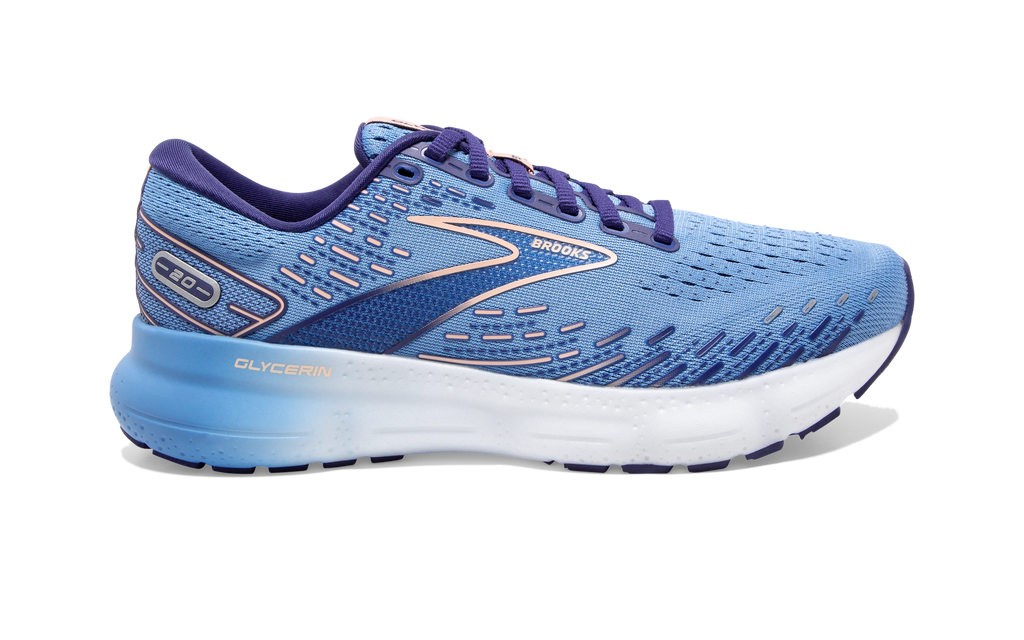 Brooks glycerin 10 womens top blue