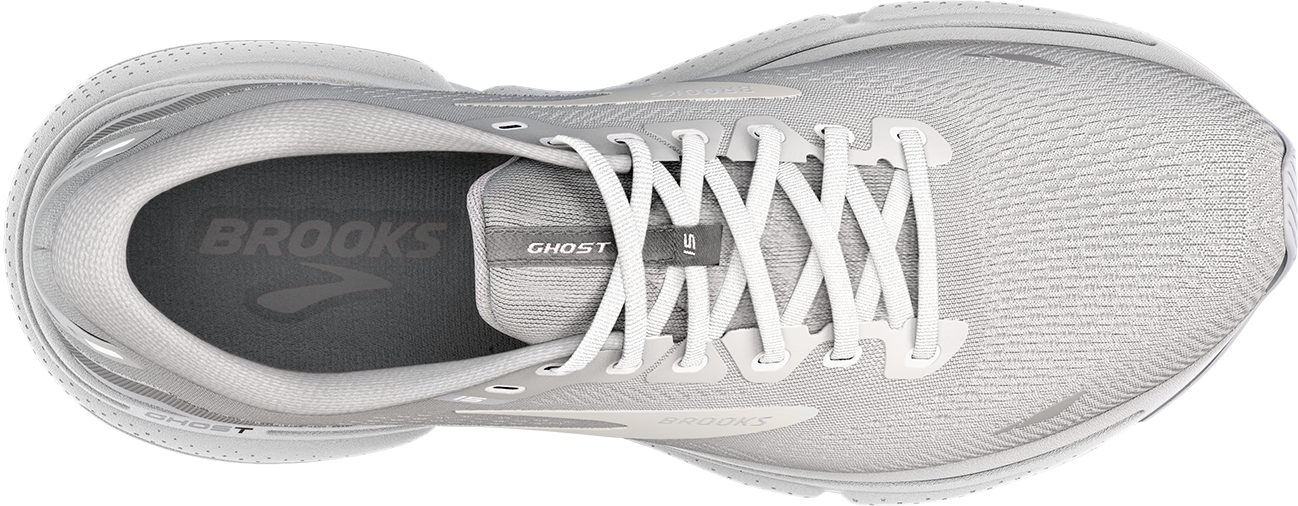Women's Ghost 15 WIDE (112 - Oyster/Alloy/White)