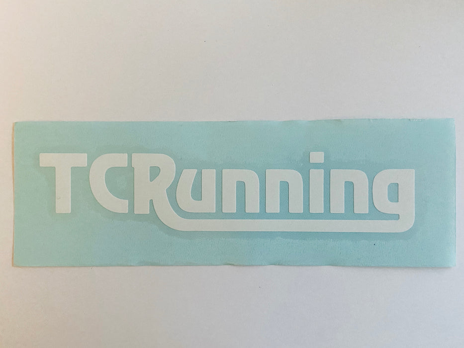 TCRC Decal (White)