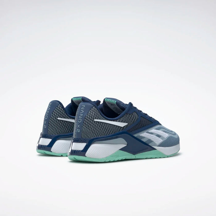 Women's Nano X2 Training Shoe (Gable Grey/Batik Blue/Hint Mint)