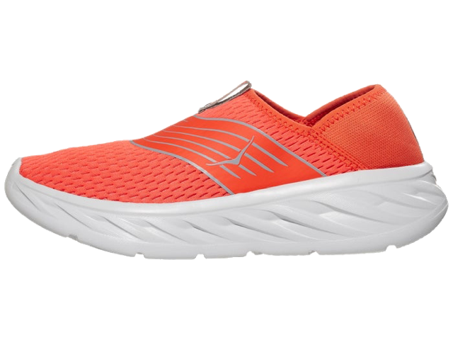 Men's Ora Recovery Shoe (MRLR - mandarin red/white)