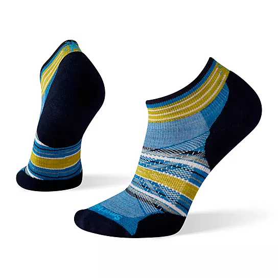 PhD® Run Light Elite Pattern Low Cut Socks (Neptune Blue)