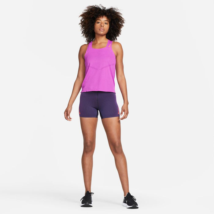 Women's Aeroswift Tight Running Shorts (551 - Bright Purple/Black/Brig — TC  Running Co