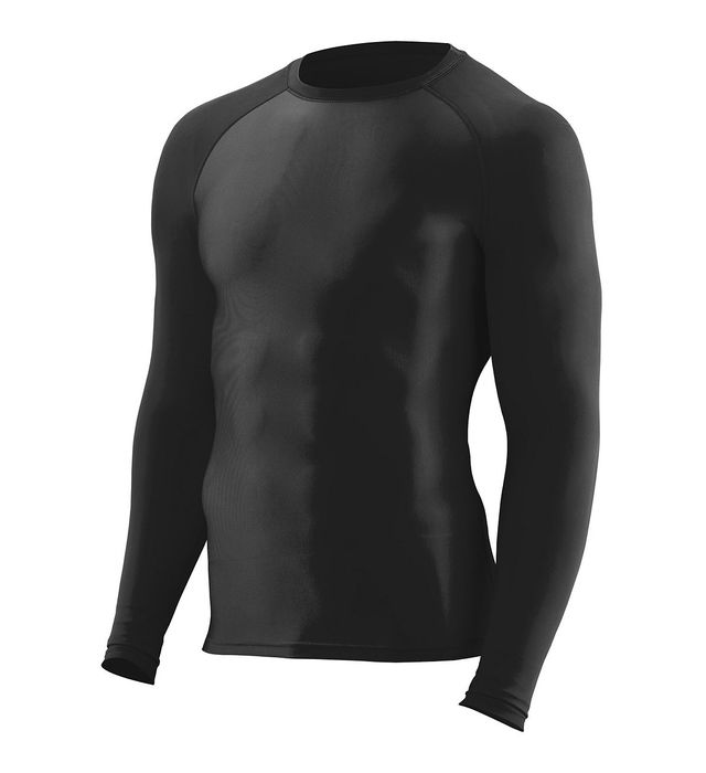 Youth Hyperform Compression Long Sleeve Tee (Black)
