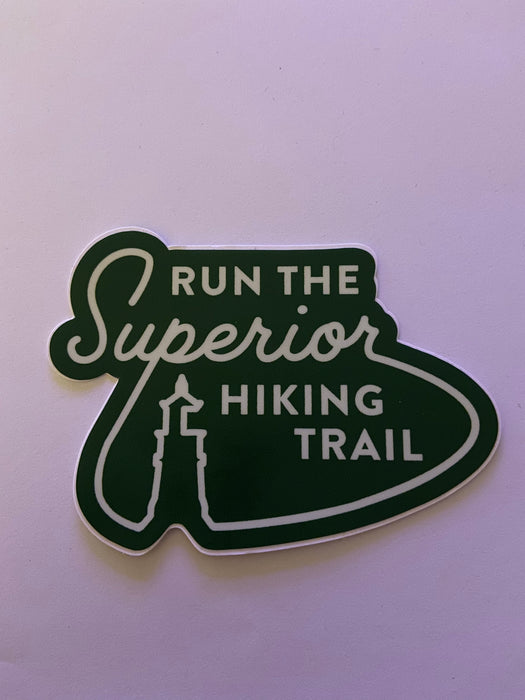 Superior Hiking Trail Sticker (Green)