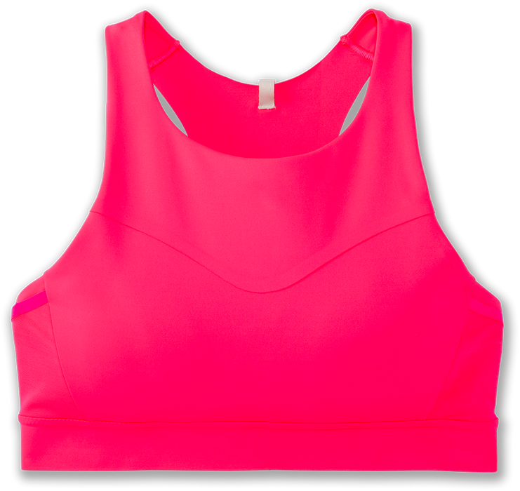 Women's Drive 3 Pocket Run Bra (620 - Hyper Pink) — TC Running Co