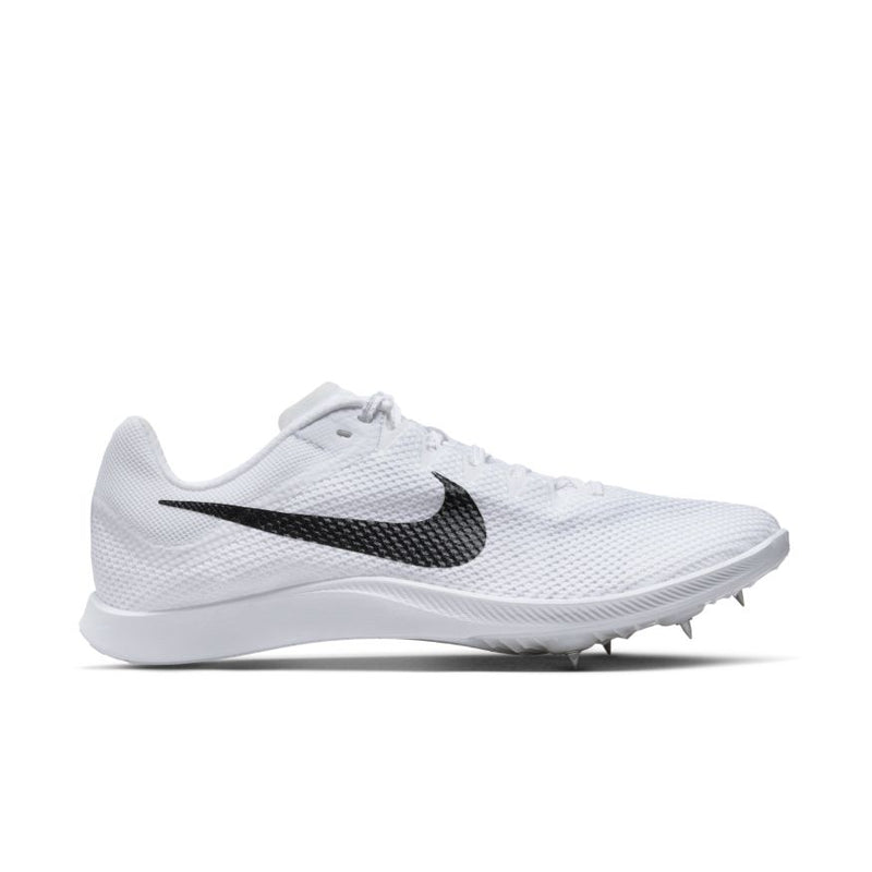 Unisex Zoom Rival Distance (100 - White/Black/Metallic Silver)