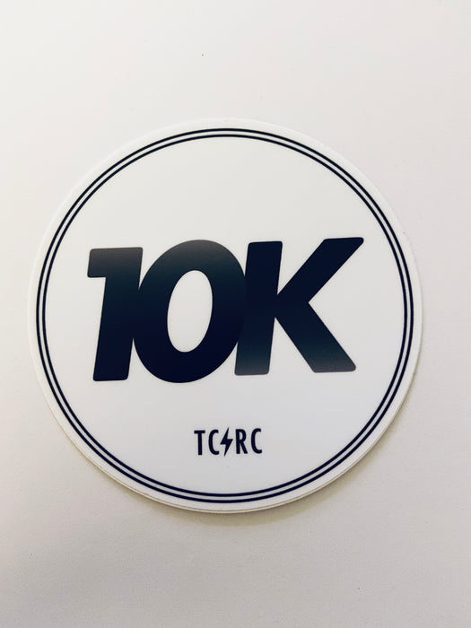 10K TCRC Sticker