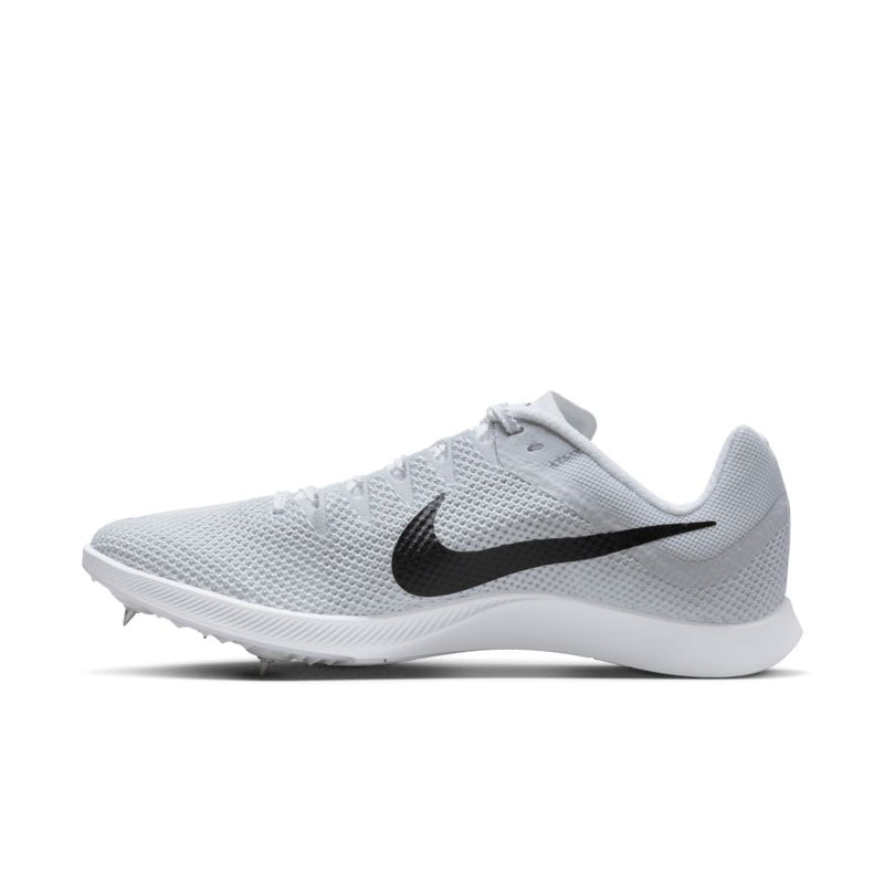 Unisex Zoom Rival Distance (100 - White/Black/Metallic Silver)