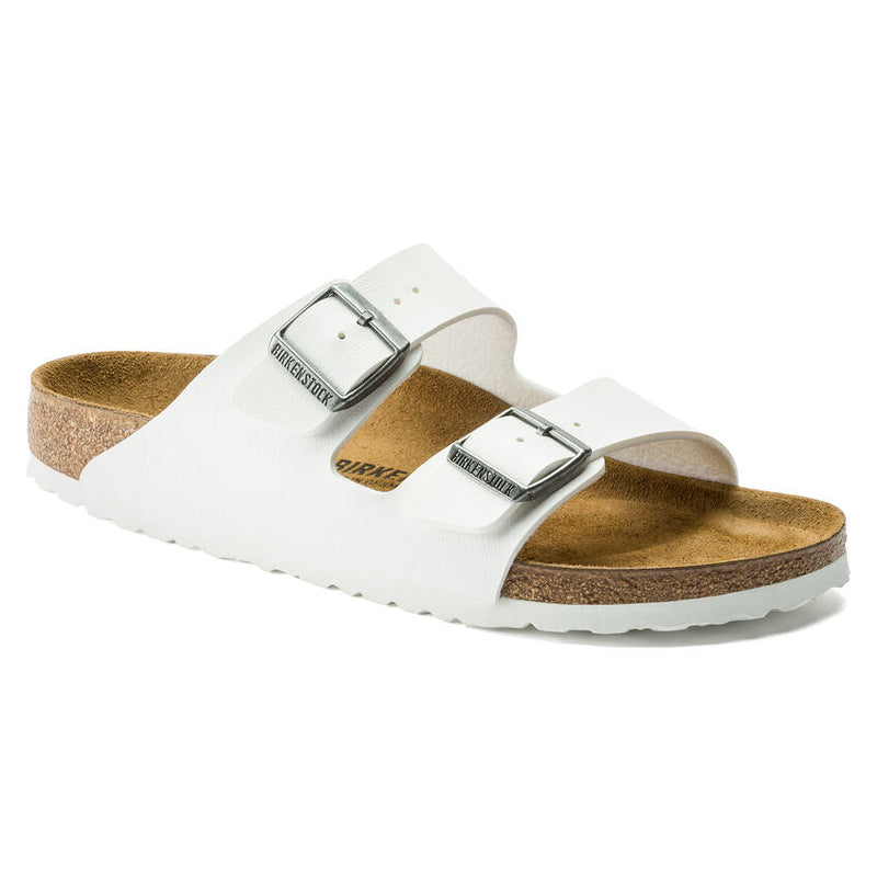 Arizona Birko-Flor Sandal (White)