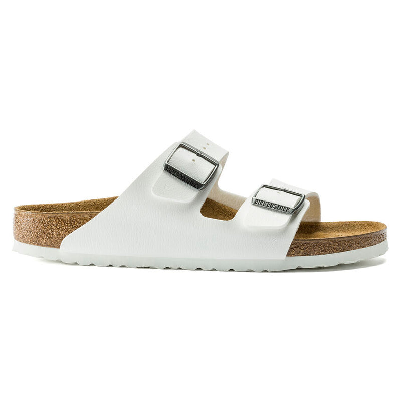 Arizona Birko-Flor Sandal (White)