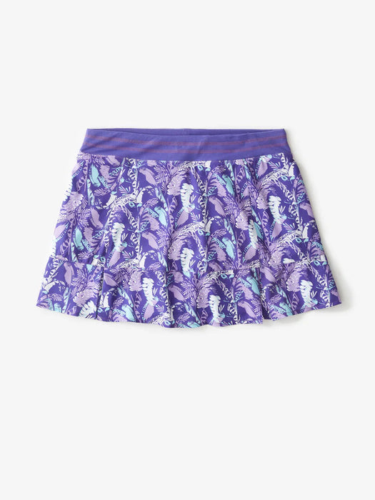 Women's Rhythm Printed Skirt 13in (547 - Purple Tropics) — TC