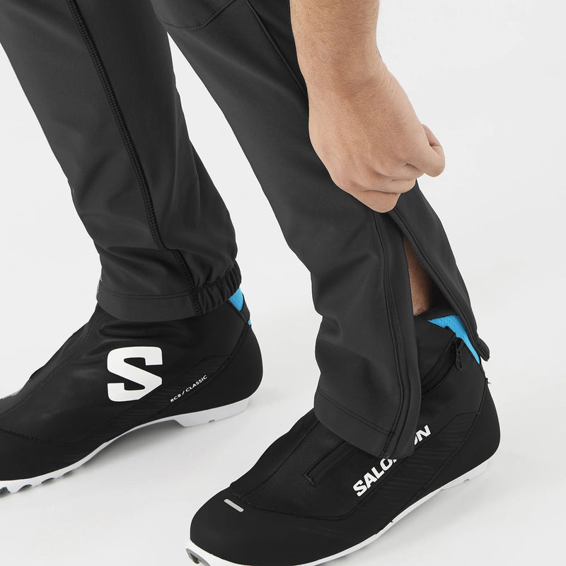 Men’s RS Warm Softshell Pants (Deep Black)