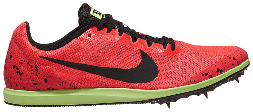 Unisex Zoom Rival D 10 Track Spike (663 - Red Orbit/Lime)