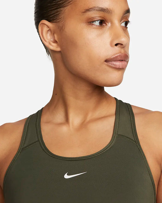 Nike Training Dri-FIT high support sports bra in khaki