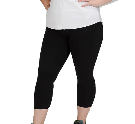 Women's Fast And Free High-Rise Crop II 23" *Non-Reflective Nulux (Black)