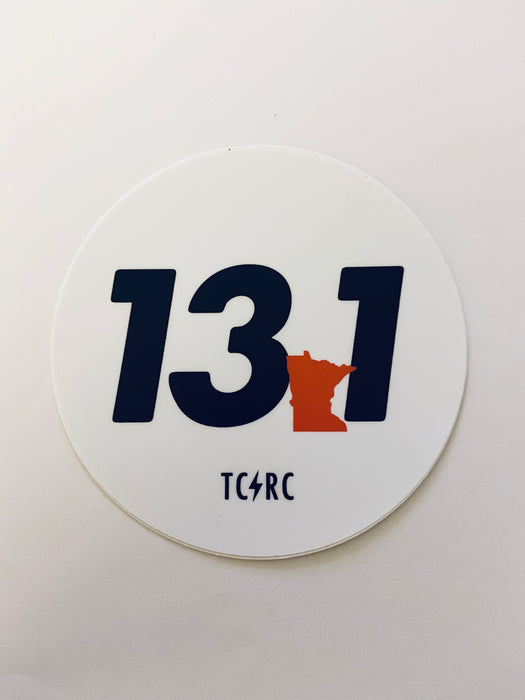 13.1 TCRC Sticker